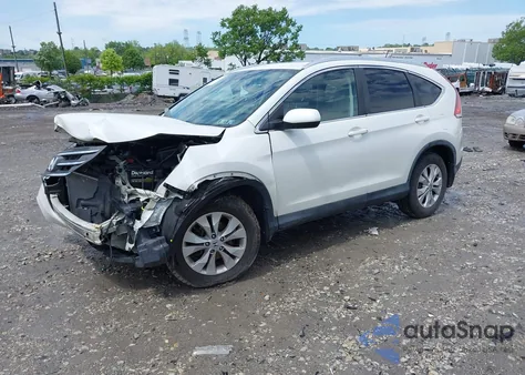 2012 Honda Cr-V Ex-L z USA, uszkodzony, nr VIN 5J6RM4H71CL045577